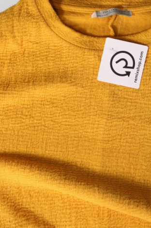 Damen Shirt Zara Trafaluc, Größe S, Farbe Gelb, Preis 3,95 €