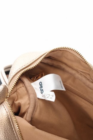Γυναικεία τσάντα Anko, Χρώμα Χρυσαφί, Τιμή 11,75 €