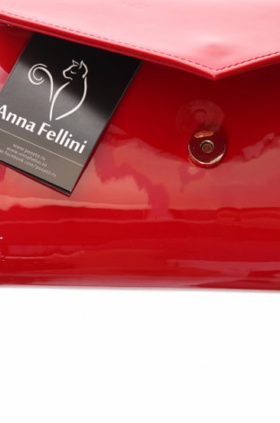Γυναικεία τσάντα Anna Fellini, Χρώμα Κόκκινο, Τιμή 63,43 €