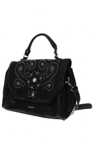 Дамска чанта Desigual, Цвят Черен, Цена 148,20 лв.