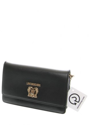 Дамска чанта Love Moschino, Цвят Черен, Цена 389,00 лв.
