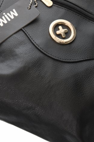 Дамска чанта Mimco, Цвят Черен, Цена 172,89 лв.