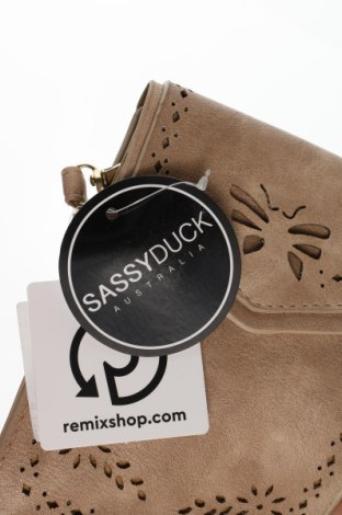 Γυναικεία τσάντα Sassy Classy, Χρώμα  Μπέζ, Τιμή 55,80 €