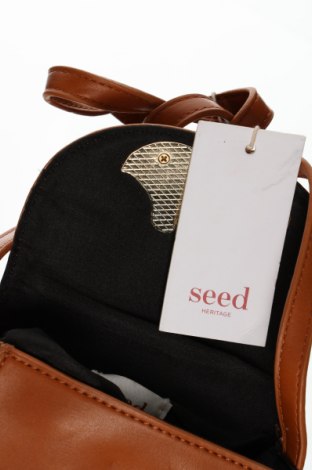 Дамска чанта Seed, Цвят Кафяв, Цена 156,00 лв.