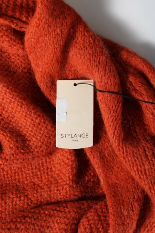 Damen Strickjacke, Größe L, Farbe Orange, Preis 11,10 €