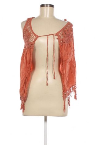 Damen Strickjacke, Größe L, Farbe Orange, Preis 6,68 €