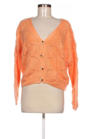 Damen Strickjacke, Größe L, Farbe Orange, Preis 5,45 €