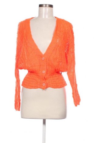 Damen Strickjacke Anna, Größe XS, Farbe Orange, Preis 6,05 €