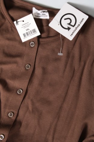 Damen Strickjacke Cotton On, Größe XXL, Farbe Braun, Preis 4,74 €