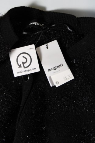 Damen Strickjacke Desigual, Größe M, Farbe Schwarz, Preis 38,97 €