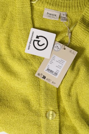Damen Strickjacke Fransa, Größe S, Farbe Grün, Preis € 26,37