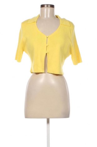 Damen Strickjacke Glamorous, Größe XL, Farbe Gelb, Preis 11,99 €