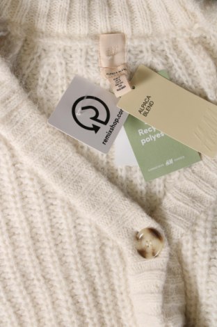 Γυναικεία ζακέτα H&M, Μέγεθος S, Χρώμα Λευκό, Τιμή 23,46 €