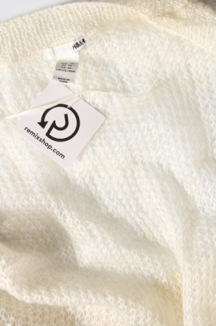 Damen Strickjacke H&M, Größe L, Farbe Ecru, Preis 6,05 €