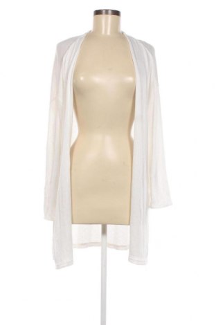 Damen Strickjacke H&M Divided, Größe L, Farbe Weiß, Preis 8,90 €