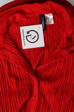 Damen Strickjacke H&M Divided, Größe M, Farbe Rot, Preis € 9,00