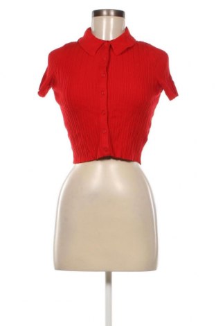 Cardigan de damă H&M Divided, Mărime M, Culoare Roșu, Preț 44,89 Lei