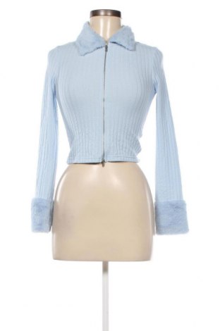 Damen Strickjacke H&M Divided, Größe XS, Farbe Blau, Preis 20,18 €
