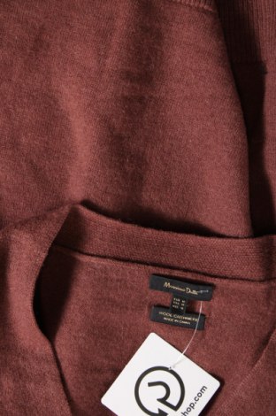 Дамска жилетка Massimo Dutti, Размер M, Цвят Кафяв, Цена 43,40 лв.