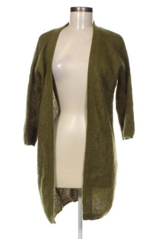 Дамска жилетка Massimo Dutti, Размер XS, Цвят Зелен, Цена 37,20 лв.