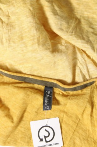 Damen Strickjacke Multiblu, Größe L, Farbe Gelb, Preis 2,02 €