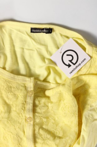Damen Strickjacke Munich Freedom, Größe L, Farbe Gelb, Preis 20,18 €