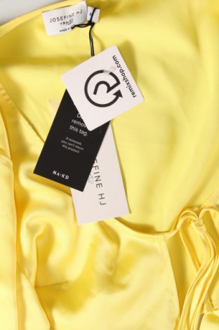 Damen Strickjacke NA-KD, Größe M, Farbe Gelb, Preis € 4,79
