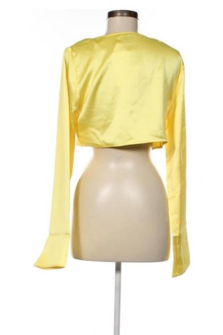 Damen Strickjacke NA-KD, Größe M, Farbe Gelb, Preis € 4,79