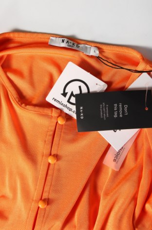 Damen Strickjacke NA-KD, Größe L, Farbe Orange, Preis 7,19 €