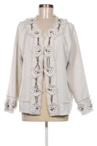 Damen Strickjacke Nina Murati, Größe L, Farbe Weiß, Preis € 15,90