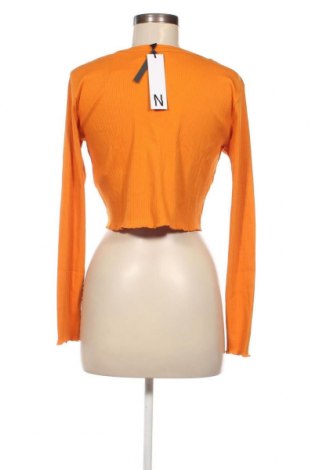 Damen Strickjacke Noisy May, Größe L, Farbe Orange, Preis 5,69 €