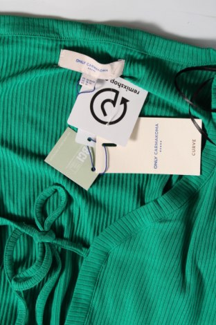 Damen Strickjacke ONLY Carmakoma, Größe XL, Farbe Grün, Preis € 31,96