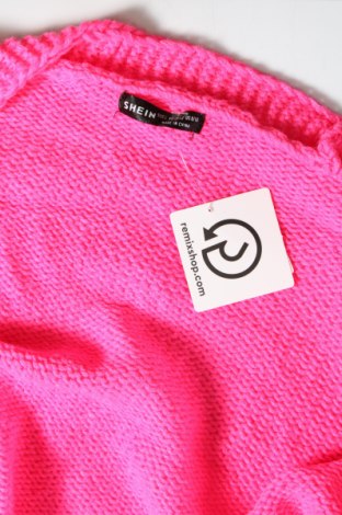 Damen Strickjacke SHEIN, Größe L, Farbe Rosa, Preis 20,18 €