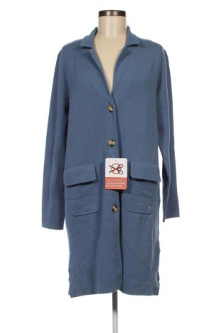 Damen Strickjacke Strandfein, Größe L, Farbe Blau, Preis 64,72 €
