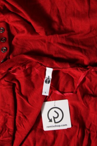 Damen Strickjacke Takko Fashion, Größe L, Farbe Rot, Preis € 2,02