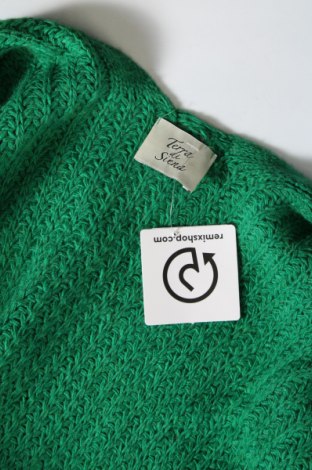 Damen Strickjacke Terra di Siena, Größe L, Farbe Grün, Preis 5,42 €