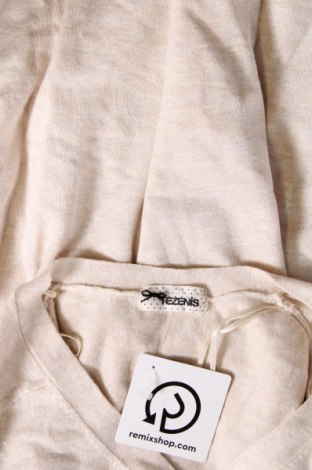 Damen Strickjacke Tezenis, Größe S, Farbe Beige, Preis € 6,68