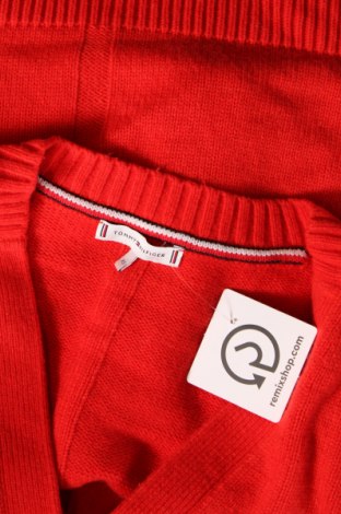 Γυναικεία ζακέτα Tommy Hilfiger, Μέγεθος XS, Χρώμα Κόκκινο, Τιμή 59,38 €
