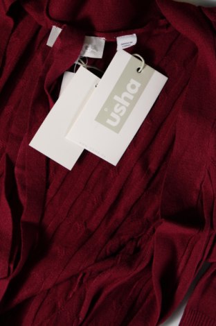 Damen Strickjacke Usha, Größe XL, Farbe Rot, Preis 33,65 €