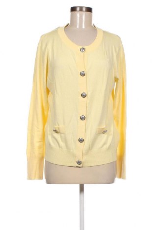 Γυναικεία ζακέτα Vivance, Μέγεθος XL, Χρώμα Κίτρινο, Τιμή 10,67 €