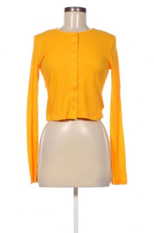 Γυναικεία ζακέτα Weekday, Μέγεθος M, Χρώμα Κίτρινο, Τιμή 43,30 €