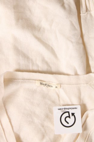 Γυναικεία ζακέτα WoolOvers, Μέγεθος XL, Χρώμα Λευκό, Τιμή 25,36 €