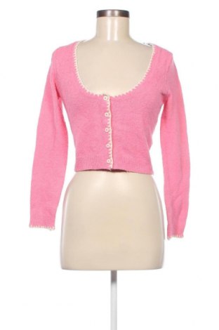 Damen Strickjacke Zara, Größe L, Farbe Rosa, Preis 14,57 €