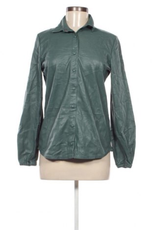 Γυναικείο δερμάτινο πουκάμισο Costes, Μέγεθος M, Χρώμα Πράσινο, Τιμή 11,57 €