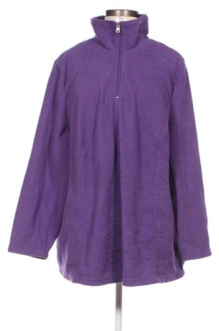 Γυναικεία μπλούζα fleece, Μέγεθος 3XL, Χρώμα Βιολετί, Τιμή 14,23 €