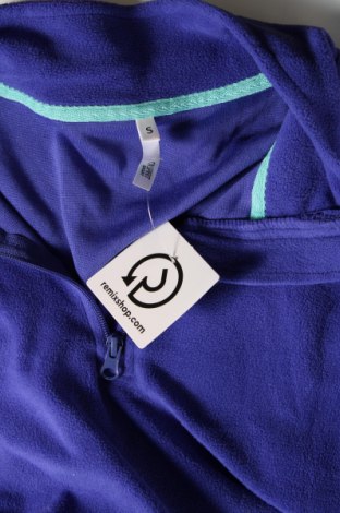 Γυναικεία μπλούζα fleece, Μέγεθος S, Χρώμα Μπλέ, Τιμή 5,12 €