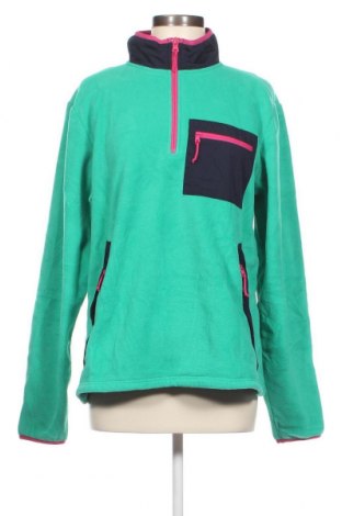 Damen Fleece Shirt Lands' End, Größe M, Farbe Grün, Preis 4,00 €