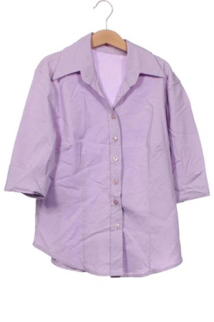 Γυναικείο πουκάμισο, Μέγεθος XS, Χρώμα Βιολετί, Τιμή 1,64 €