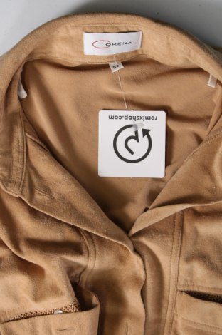 Γυναικείο πουκάμισο, Μέγεθος M, Χρώμα  Μπέζ, Τιμή 13,22 €