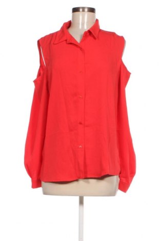 Γυναικείο πουκάμισο, Μέγεθος L, Χρώμα Κόκκινο, Τιμή 9,28 €